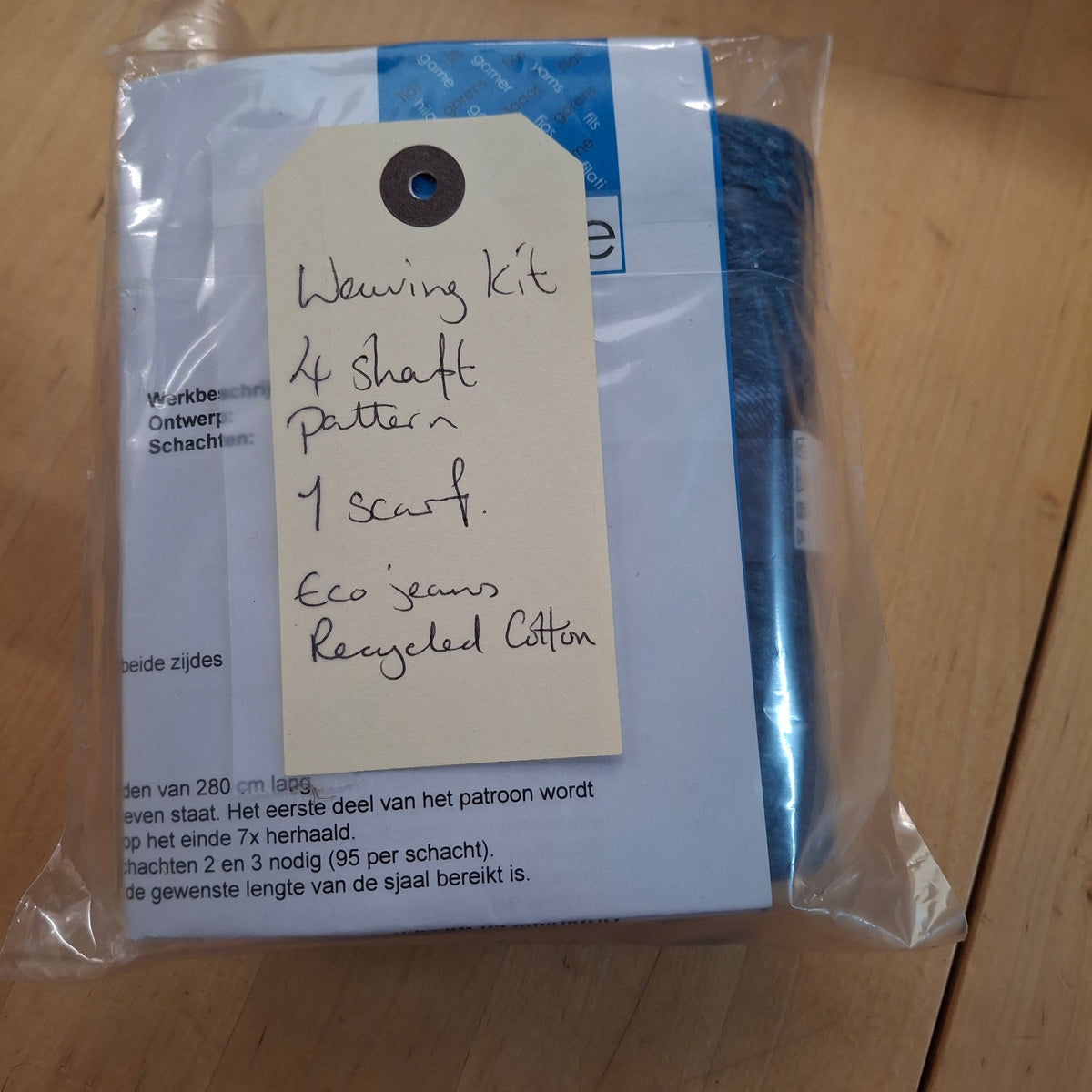 EcoJeans - 4 shaft weaving kit