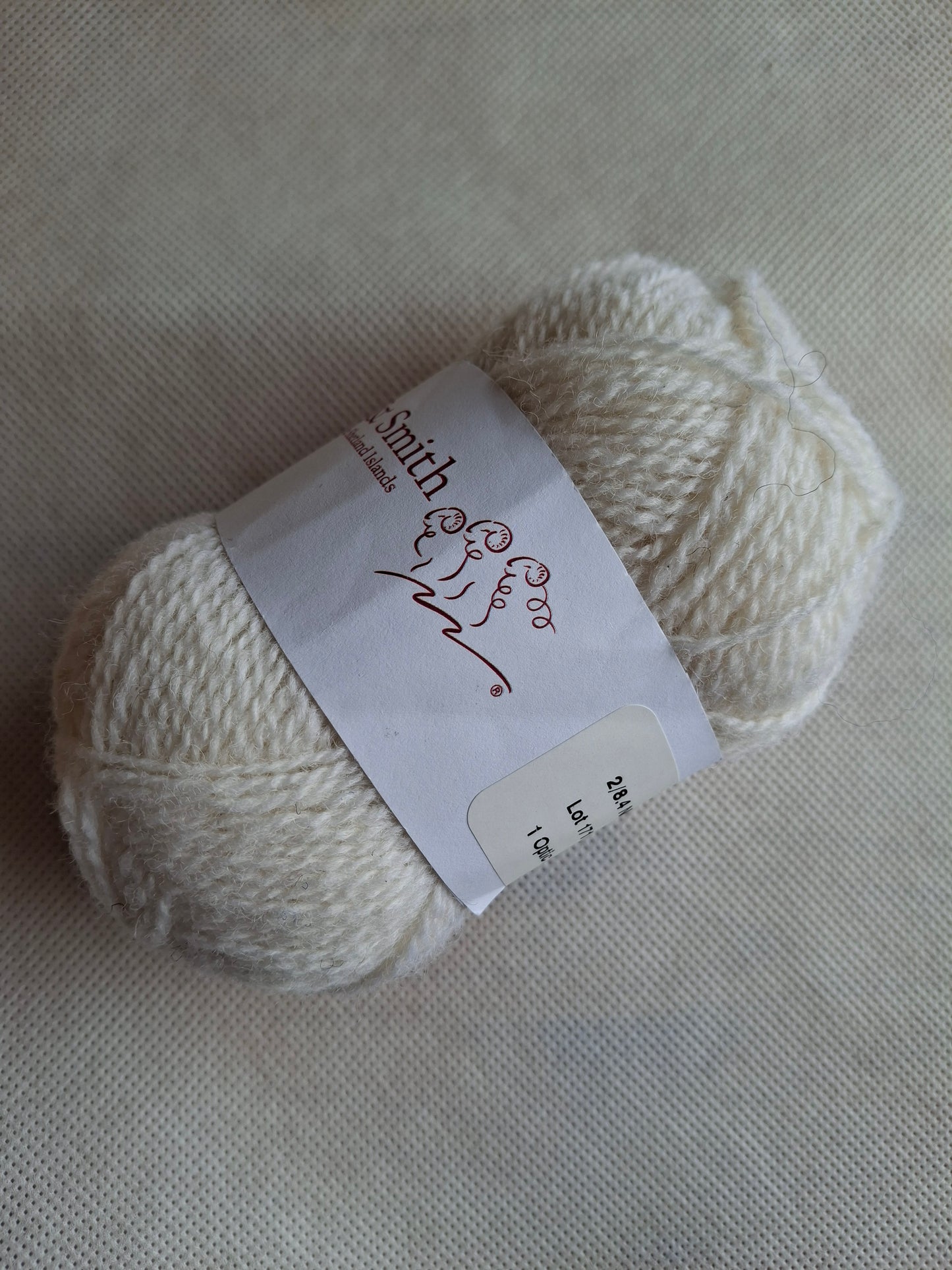 001 - 25g Shetland 2 ply