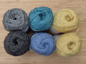 Bonnie Isle hat yarn pack (5 Colours)