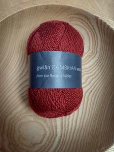 Cambrian wool - Welsh Red