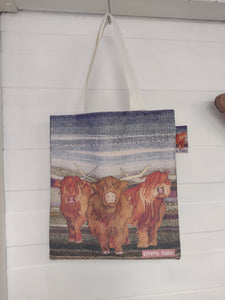 Highland Cow Tote