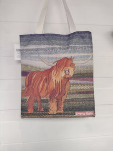 Highland Cow Tote