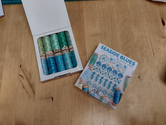 Aurifil - Seaside Blues embroidery floss