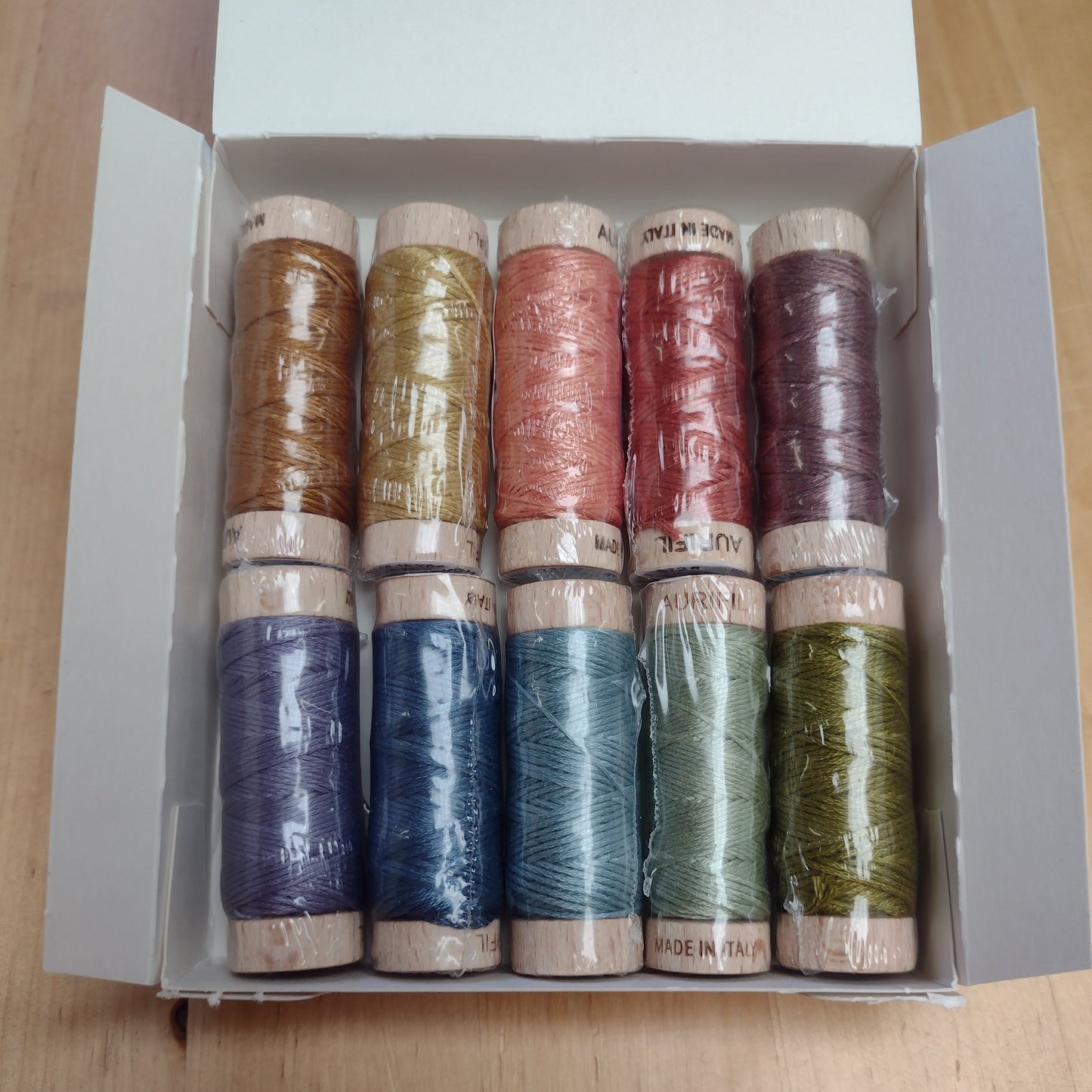 Aurifil - Little Quaker ABC embroidery floss