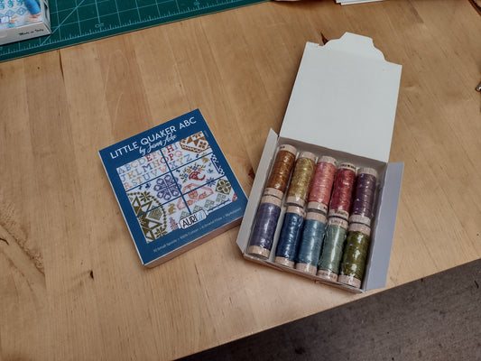 Aurifil - Little Quaker ABC embroidery floss
