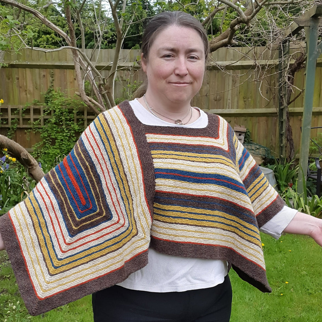 Anyway Poncho - Pattern Only