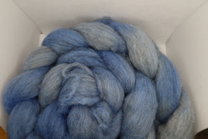 Shetland combed tops - Hand Dyed