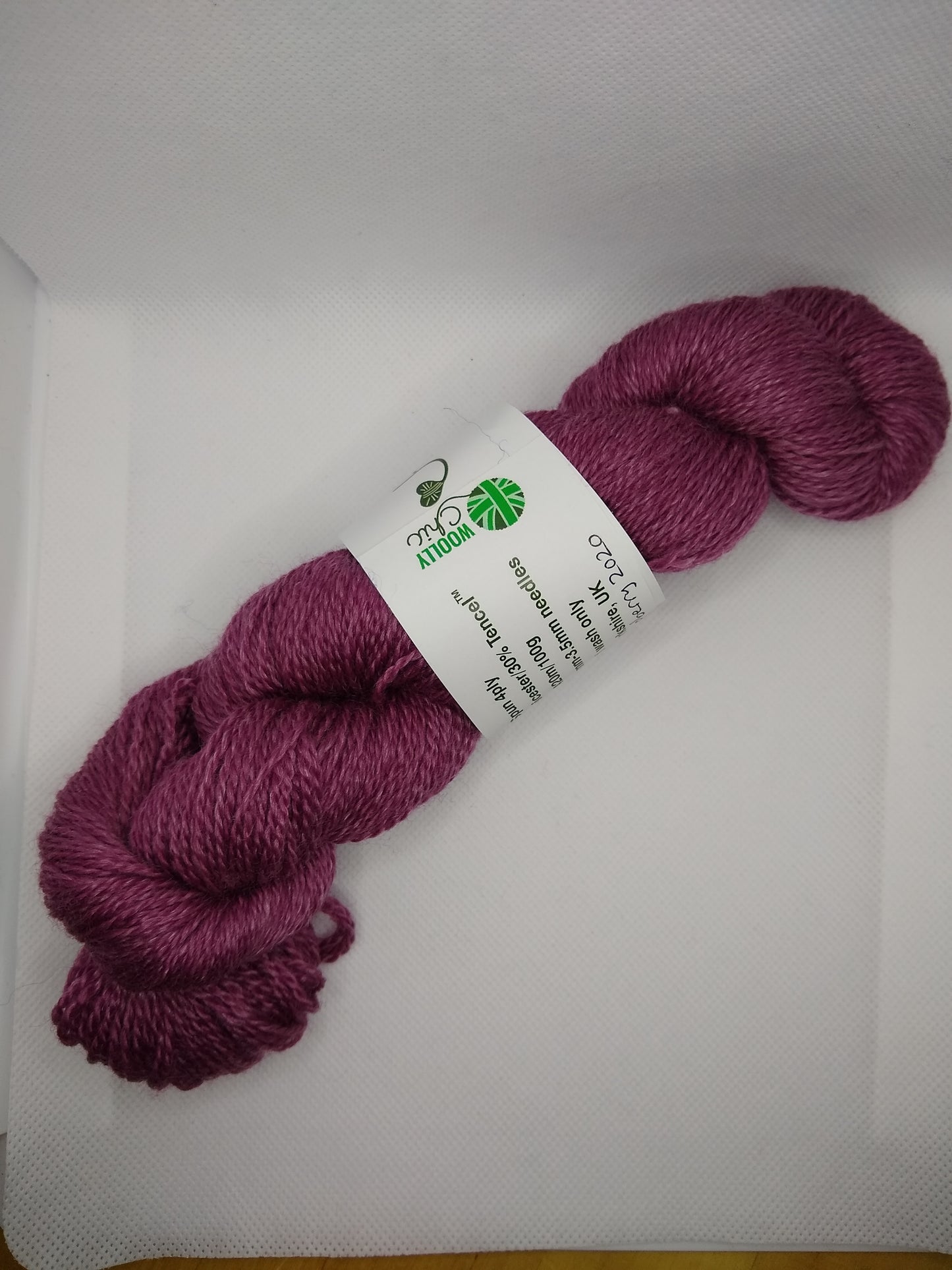 HeartSpun Eco-Yarn - Raspberry