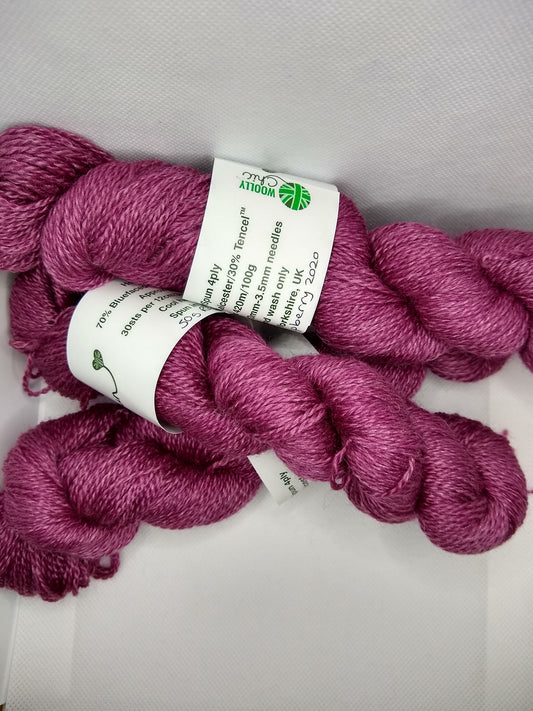 HeartSpun Eco-Yarn - Raspberry