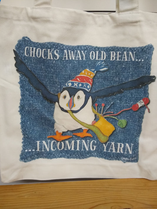Canvas Tote - Puffin