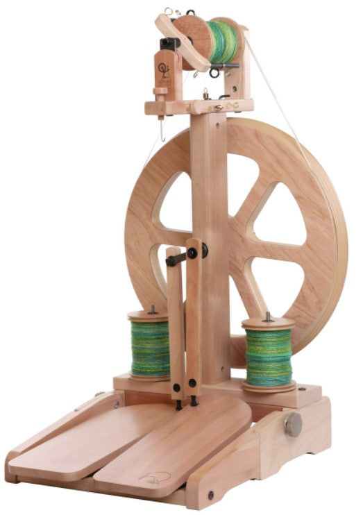 Ashford Kiwi 3 Spinning Wheel - Natural finish